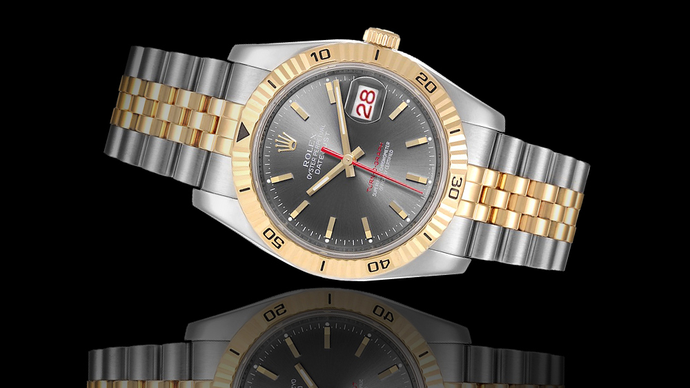 Rolex Turnograph Datejust in oro giallo e acciaio 36 mm referenza 116263 quadrante grigio usato nuovo prezzo modelli vendita